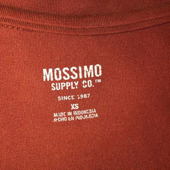 burnt orange shirt - Picture 4 of 6